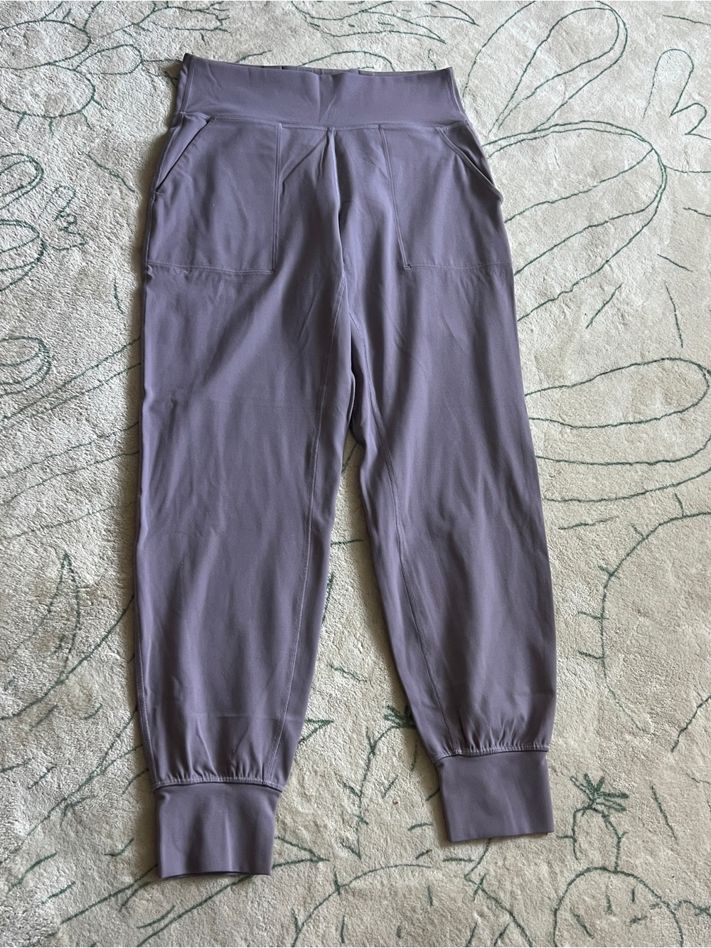 Lululemon align High-Waist Lavender Jogger Bottoms